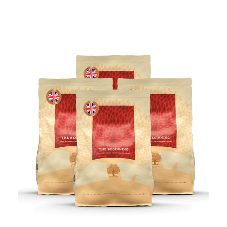 4 x 2,5 kg UK ESSENTIAL SMALL BREED the BEGINNING